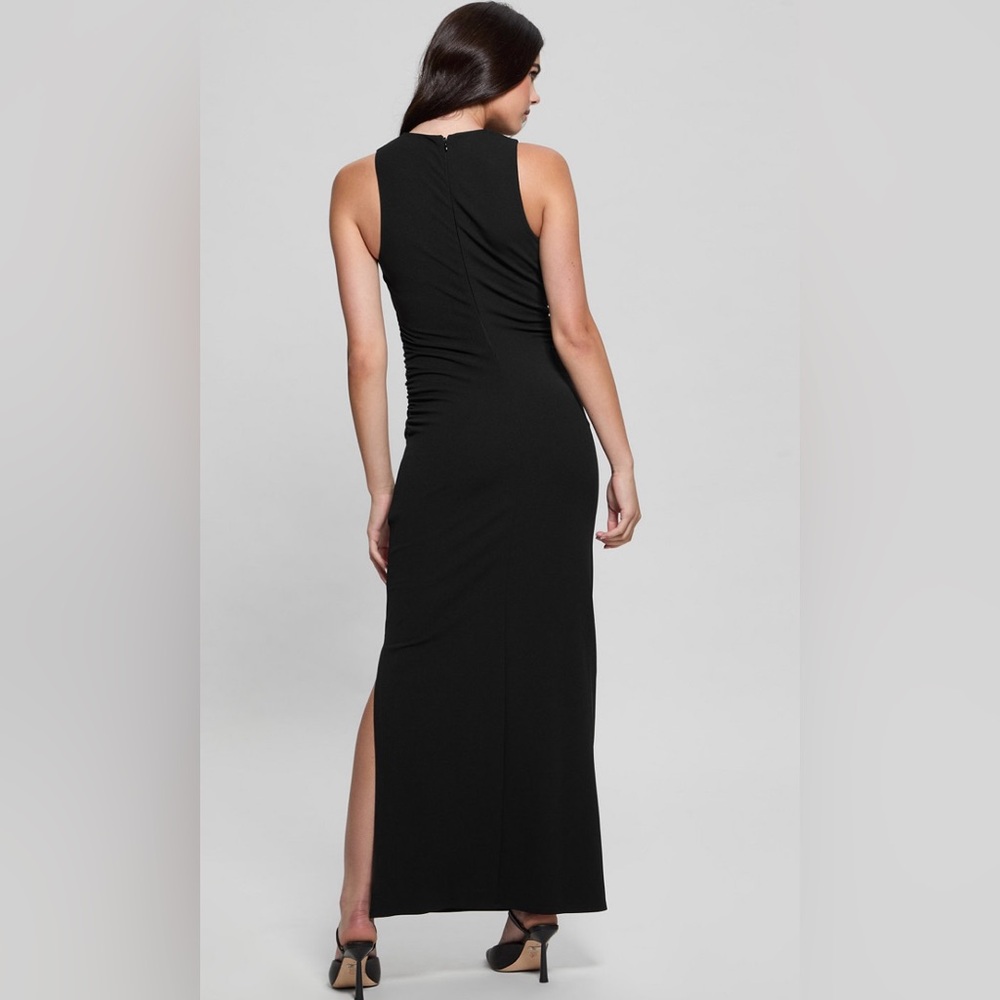 Elegant Black Sleeveless Dress
